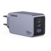 Σετ Φόρτισης UGREEN Nexode Pro 100W με Καλώδιο USB-C σε USB-C – GaN Fast Charge – Black