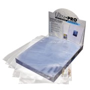 Ultra Pro (9-Pocket) Secure Silver  Series Page - Up-Loading για Toploaders (100 Τεμάχια) – Transparent