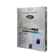 Ultra Pro (9-Pocket) Secure Silver  Series Page - Up-Loading για Toploaders (100 Τεμάχια) – Transparent
