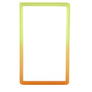 Bumper Protector TPU Σιλικόνης Για PSA Slabs –Neon Yellow - Light Orange  Glitter Gradient 