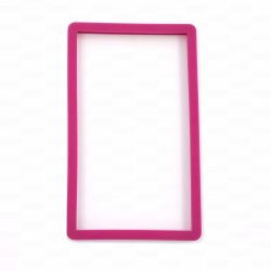 Bumper Protector TPU Σιλικόνης Για PSA Slabs – Wine Red