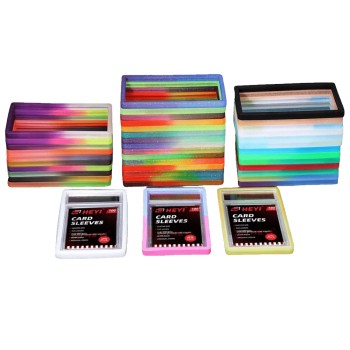 Bumper Protector Με  Back Plate TPU Σιλικόνης Για PSA Slabs – Neon Yellow Green - Deep Orange Glitter Gradient 