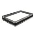 Μαγνητική Διαφανής Ακρυλική Θήκη για BGS Beckett Slabs με Μαύρη Προστατευτική Ενίσχυση – Premium Display Acrylic Stand 