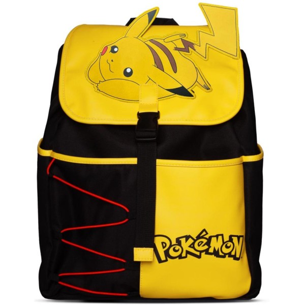 Pokemon: Τσάντα Πλάτης Backpack με Σχέδιο - Pikachu