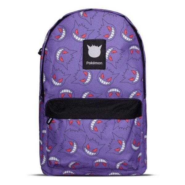 Pokemon: Τσάντα Πλάτης Backpack με Σχέδιο All over Printed Gengar