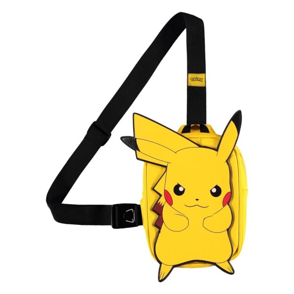 Pokemon: Τσάντα Πλάτης Sling Bag με Σχέδιο - Pikachu