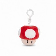  Super Mario Brothers  Λούτρινο Keychain - Red Mushroom (12,5cm)