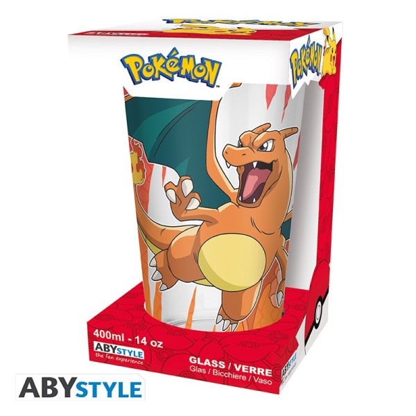 Pokémon Γυάλινο Ποτήρι ABYSTYLE – Charizard (400 ml)