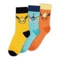 Σετ Κάλτσες Pokémon – Eevee Evolutions (3 Σχεδίων )   - No 35-38