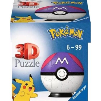 Pokémon –3D Masterball Puzzle -55  Κομμάτια