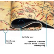 Mousepad XXL - Lord of the Rings Middle Earth Map 