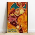 GB eye: Pokemon Fire Type - Poster Maxi (91.5 x 61cm)