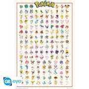 GB eye: Pokemon First Partners -  Kanto 151  (91.5 x 61cm)