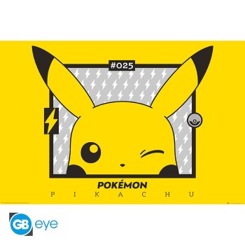 GB eye: Pokemon Pikachu Wink  - Poster Maxi (91.5 x 61cm)