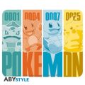ABYSTYLE: MousePad  Με Σχέδιο Pokémon -  Kanto Starter”s 