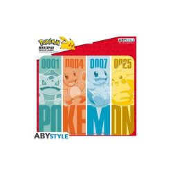 ABYSTYLE: MousePad  Με Σχέδιο Pokémon -  Kanto Starter”s 