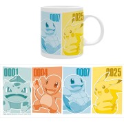 Pokémon Κούπα ABYSTYLE – Pikachu & Kanto Starters (320 ml)