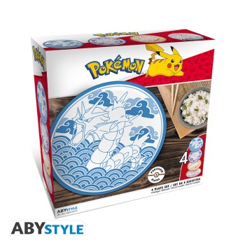 Σετ Πιάτων Pokémon ABYSTYLE – 4  Σχεδίων