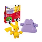 Mega: Pokémon (2-Pack)  Building Toys Set  - Pikachu and Ditto – 42  Κομμάτια