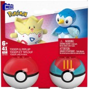 Mega: Pokémon (2-Pack)  Building Toys Set  - Togepi and Piplup – 41  Κομμάτια