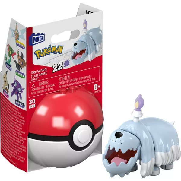 Mega Construx Pokémon Poké Ball – Greavard