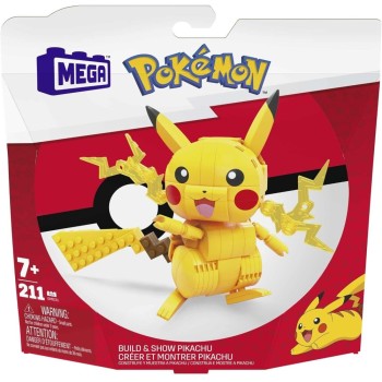 Mega: Pokémon Build & Show Pikachu – 211 Κομμάτια