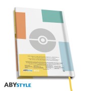 Pokémon Σημειωματάριο - ABYSTYLE Με Σχέδιο Pokemon Kanto Starters (A5)