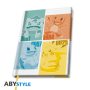Pokémon Σημειωματάριο - ABYSTYLE Με Σχέδιο Pokemon Kanto Starters (A5)