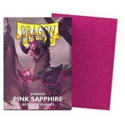 Dragon Shield Standard Size Matte Sparkles Sleeves - Pink Sapphire