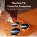 Tempered Glass Πίσω Κάμερας ESR Armorite Camera Protector Cover για το iPhone 17 Pro Max / 17 Pro/16 Pro Max/16 Pro - Orange