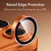 Tempered Glass Πίσω Κάμερας ESR Armorite Camera Protector Cover για το iPhone 17 Pro Max / 17 Pro/16 Pro Max/16 Pro - Orange