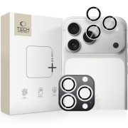 Tempered Glass Πίσω Κάμερας Tech-Protect Camera Camring Fit+ Cover για το iPhone 17 Pro Max/ 17 Pro/ 16 Pro  Max/ 16 Pro - Silver