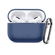 Θήκη Σιλικόνης Tech-Protect Hook για Apple AirPods Pro 3 - Navy Blue