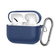 Θήκη Σιλικόνης Tech-Protect Hook για Apple AirPods Pro 3 - Navy Blue