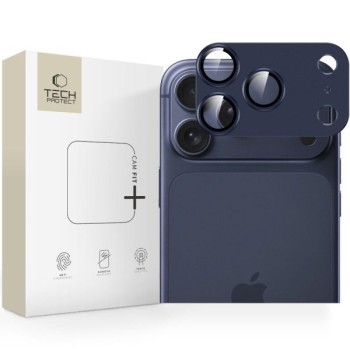 Tempered Glass Πίσω Κάμερας Tech-Protect Camera CamFull Fit+ Cover για το iPhone 17 Pro Max- Deep Blue