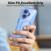 Θήκη Σιλικόνης Tech-Protect Magmat με Magsafe για iPhone 17 - Clear Mist Blue