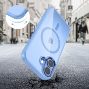 Θήκη Σιλικόνης Tech-Protect Magmat με Magsafe για iPhone 17 - Clear Mist Blue