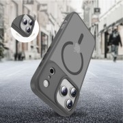 Θήκη Σιλικόνης Tech-Protect Magmat με Magsafe για Apple iPhone 17 Pro Max -  Matte Crayon Grey