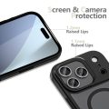 Θήκη Σιλικόνης Tech-Protect Magmat με Magsafe για Apple iPhone 17 Pro Max - Matte Black