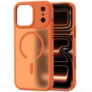 Θήκη Σιλικόνης Tech-Protect Magmat με Magsafe για Apple iPhone 17 Pro Max -  Matte Cosmic Orange