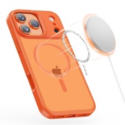 Θήκη Σιλικόνης Tech-Protect Magmat με Magsafe για Apple iPhone 17 Pro Max -  Matte Cosmic Orange