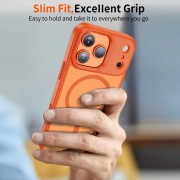 Θήκη Σιλικόνης Tech-Protect Magmat με Magsafe για Apple iPhone 17 Pro Max -  Matte Cosmic Orange