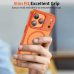 Θήκη Σιλικόνης Tech-Protect Magmat με Magsafe για Apple iPhone 17/18 Pro Max -  Matte Cosmic Orange
