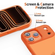 Θήκη Σιλικόνης Tech-Protect Magmat  για Apple iPhone 17 Pro Max -  Matte Cosmic Orange 