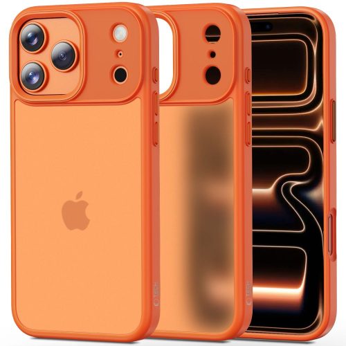 Θήκη Σιλικόνης Tech-Protect Magmat  για Apple iPhone 17/18 Pro Max -  Matte Cosmic Orange 