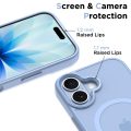 Θήκη Σιλικόνης Tech-Protect Magmat με Magsafe για iPhone 17 - Matte Mist Blue