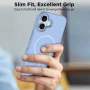 Θήκη Σιλικόνης Tech-Protect Magmat με Magsafe για iPhone 17 - Matte Mist Blue