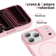Θήκη Σιλικόνης Tech-Protect Magmat με Magsafe για iPhone 17 Pro - Matte Pink
