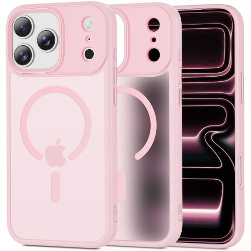 Θήκη Σιλικόνης Tech-Protect Magmat με Magsafe για Apple iPhone 17/18 Pro Max -  Matte Pink
