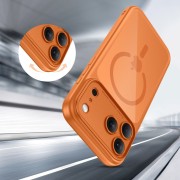 Θήκη Σιλικόνης Tech Protect Magpeak Magsafe CC για Apple iPhone 17 Pro Max -   Cosmic Orange 